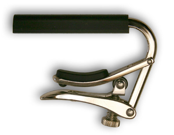 Shubb Capos C2 Standard Polished Nickel Nylon String Guitar Capo
