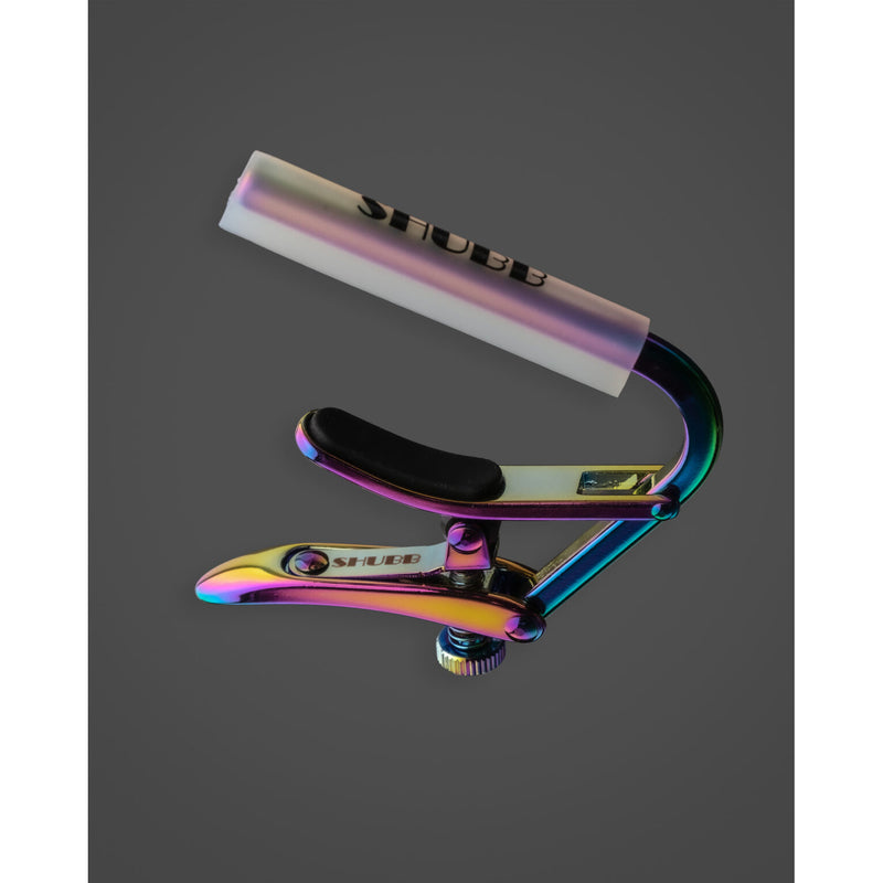 Shubb Capos C2p Paua Pearl Nylon String Guitar Capo Royale