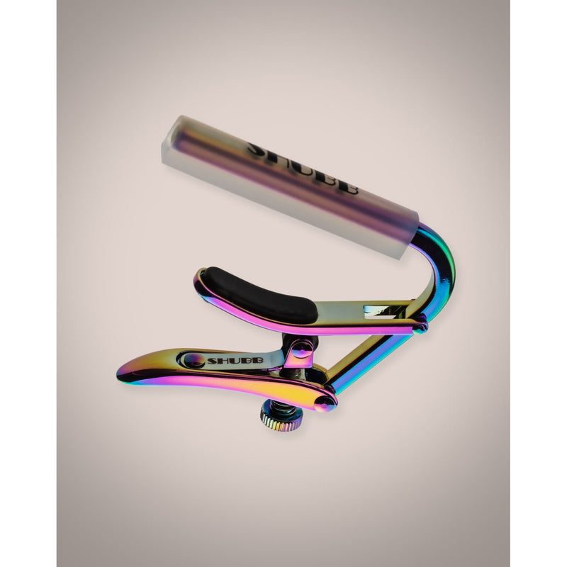 Shubb Capos C2p Paua Pearl Nylon String Guitar Capo Royale