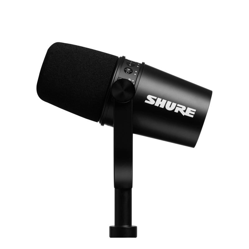 Shure MV7 Podcast Microphone for Podcasting w/ USB - Black