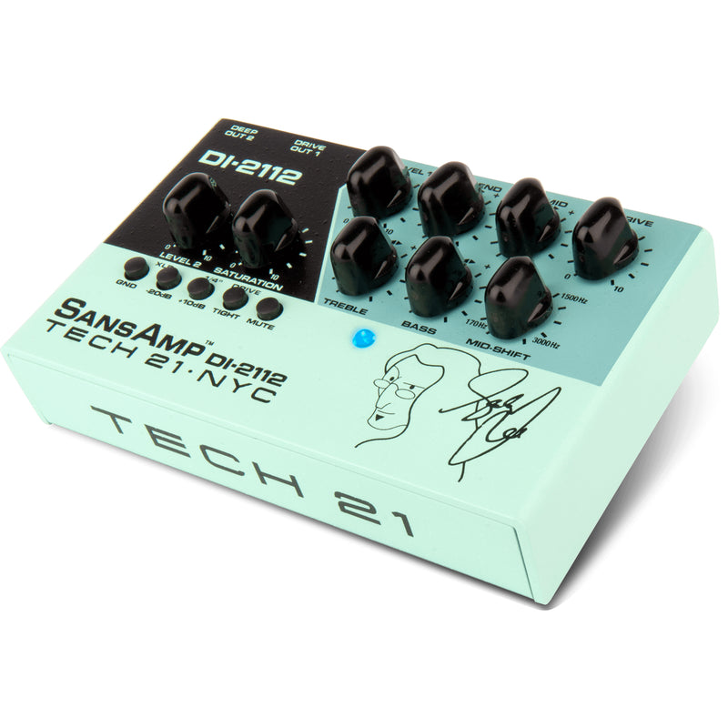 Tech 21 DI-2112 Geddy Lee Signature SansAmp Desktop Bass Preamp