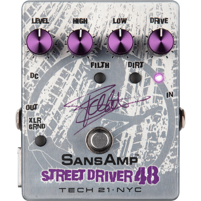 Tech 21 Frank Bello Street Driver 48 Signature SansAmp Bass Overdrive Pedal