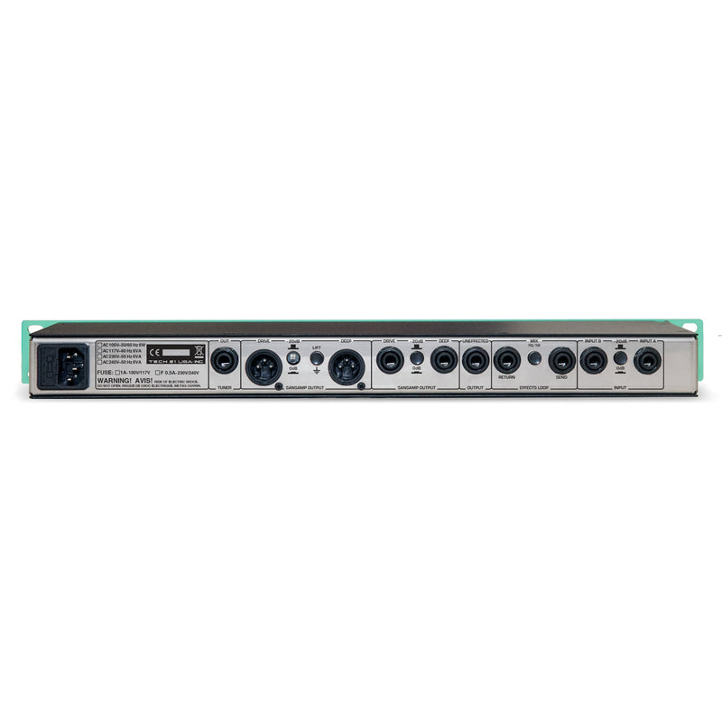 Tech 21 GED-2112 SansAmp Geddy Lee Signature 1U Rackmount Pre-Amp