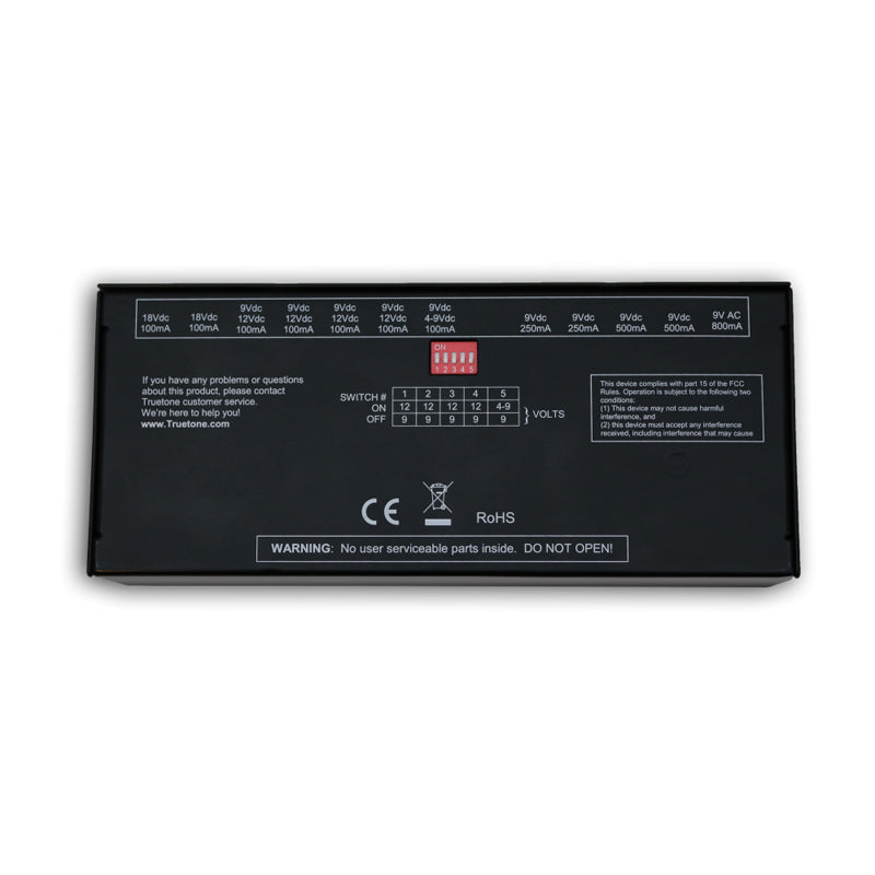 Truetone 1 Spot Pro CS12 Power Brick Guitar Pedal Power Supply 9Vdc-18Vdc