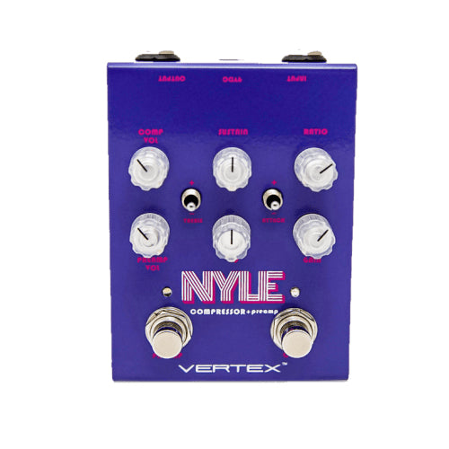 Vertex Nyle Compressor Guitar Pedal