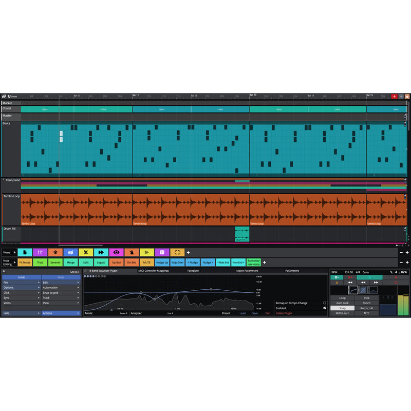 Tracktion Waveform Pro 12 - DAW Music Production Software
