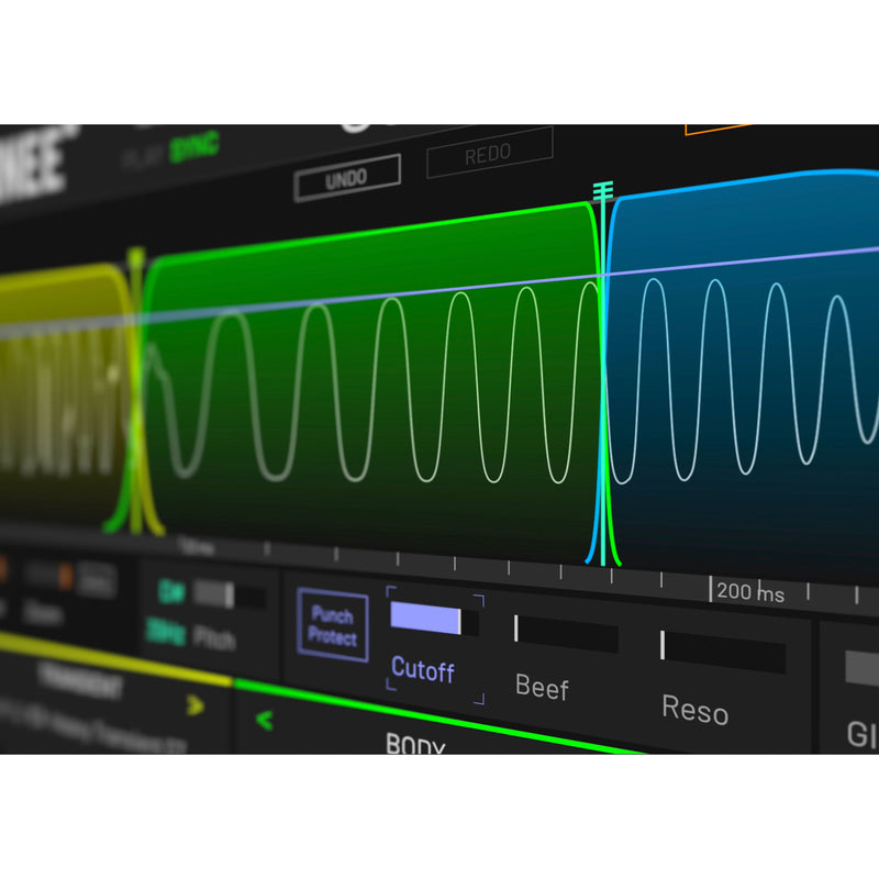 Tracktion Chop Suey - Bass Kick Drum Sampler and Synthesizer