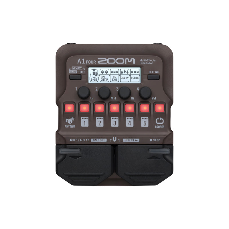 Zoom A1 FOUR Acoustic Multi-Effects Guitar Pedal
