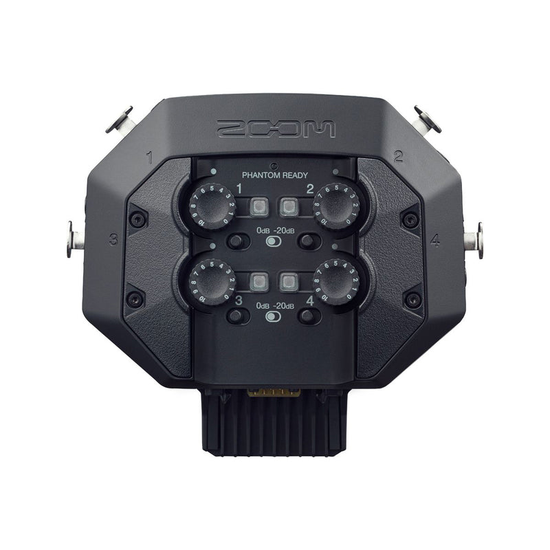 Zoom EXH-8 XLR Capsule with 4 Microphone Inputs for H8 Recorder