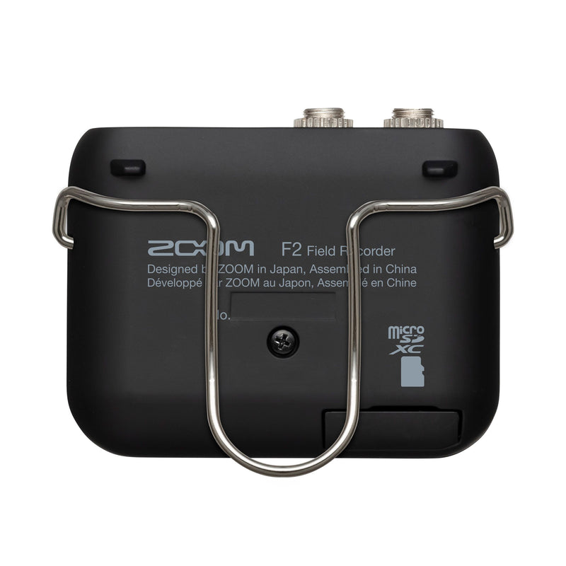 Zoom F2 Field Audio Recorder with Lavalier Microphone