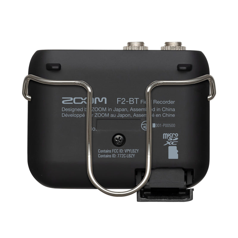 Zoom F2-BT Field Audio Recorder with Bluetooth and Lavalier Microphone