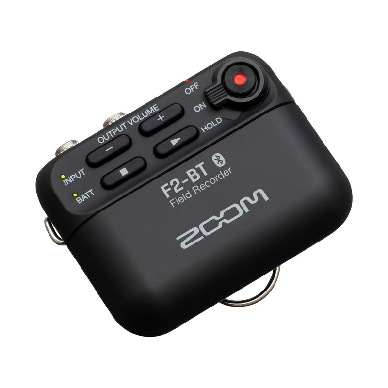 Zoom F2-BT Field Audio Recorder with Bluetooth and Lavalier Microphone