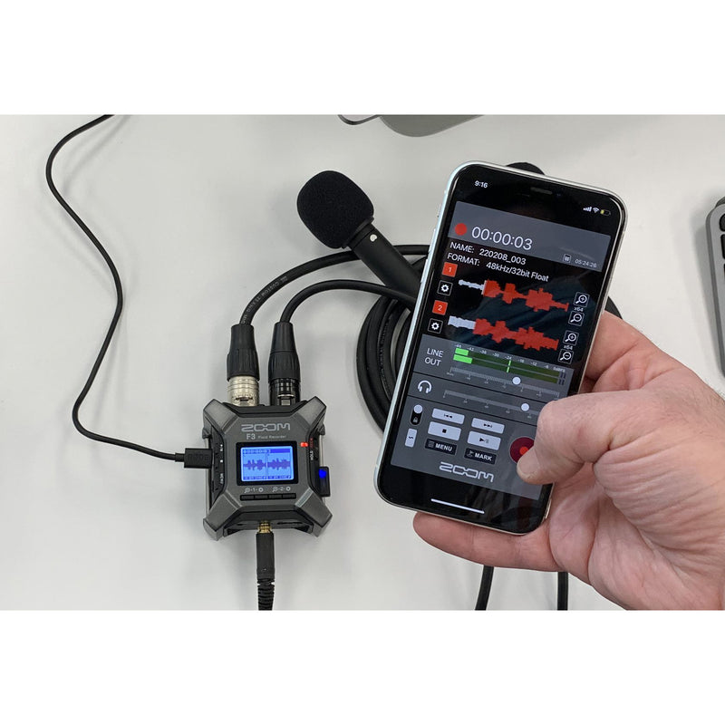 Zoom F3 Digital Audio Field Recorder