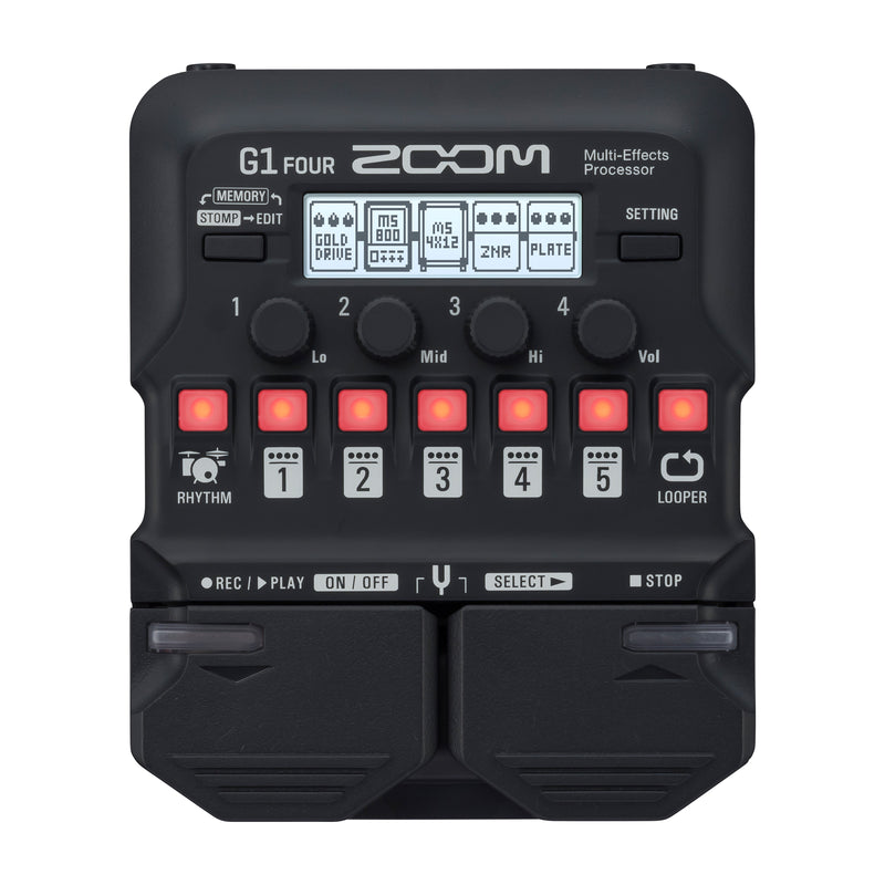 Zoom G1 FOUR Multi-Effects Processor for Guitar - Used