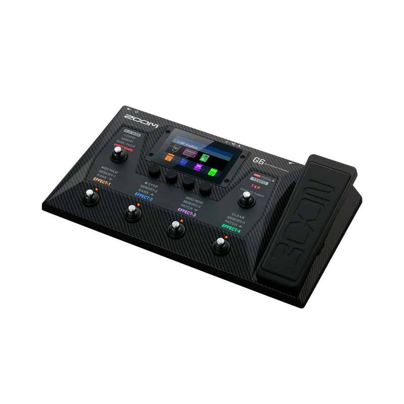 Zoom G6 Multi-Effects Processor with Expression Pedal for Guitar