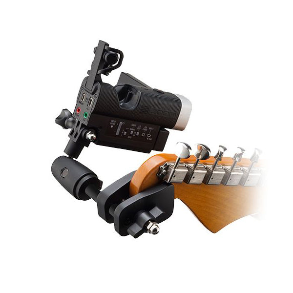 Zoom GHM-1 Guitar Headstock Mount for Q4 or Q8 Video Recorders