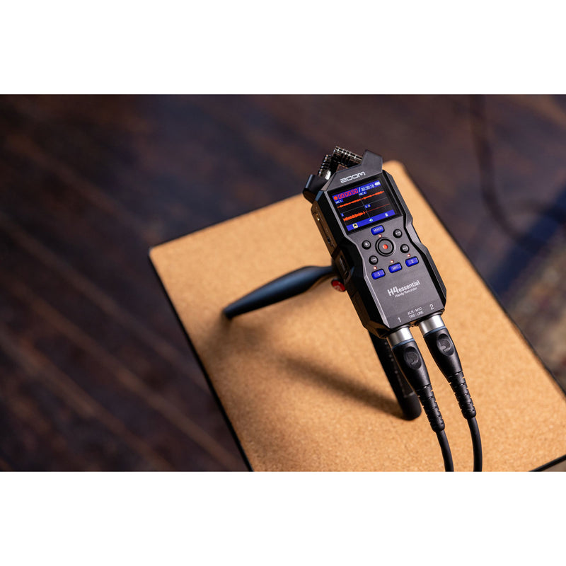Zoom H4essential 4-Track 32-Bit Float Handy Recorder with Built-in Microphones