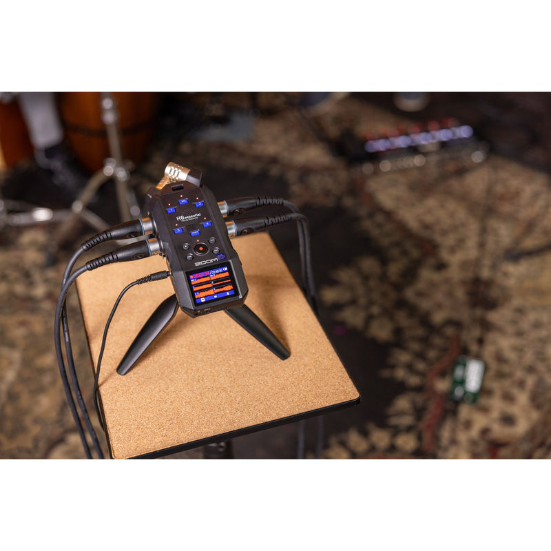 Zoom H6essential 6-Track 32-Bit Float Handy Recorder with Built-in Microphones