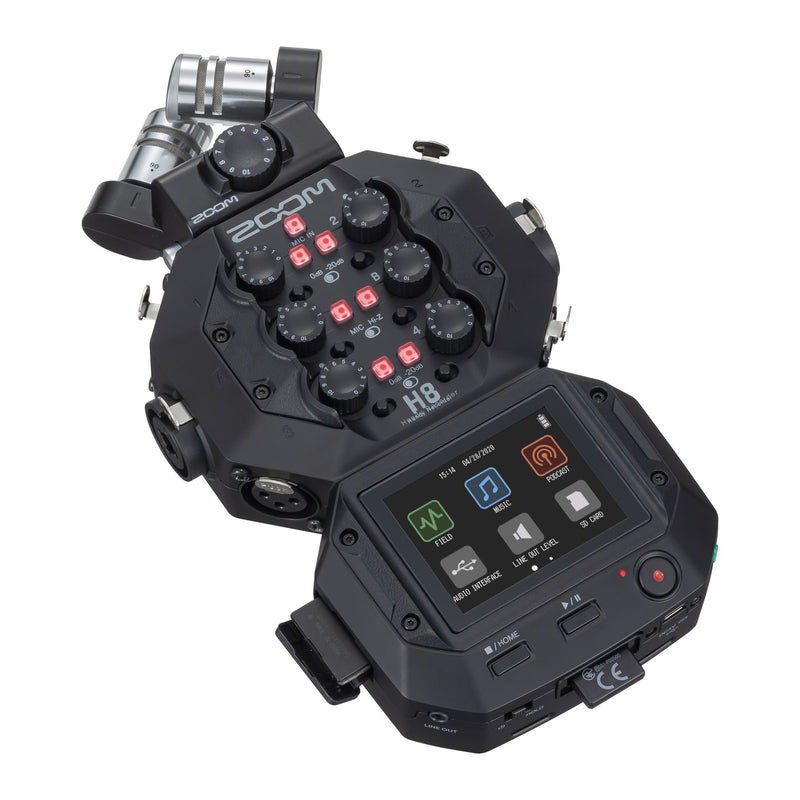 Zoom H8 12-Track Handy Audio Recorder