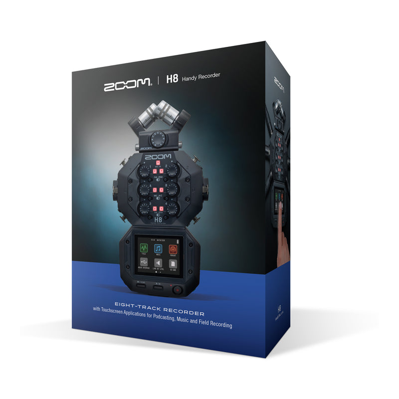 Zoom H8 12-Track Handy Audio Recorder
