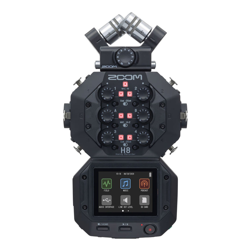 Zoom H8 12-Track Handy Audio Recorder - Used