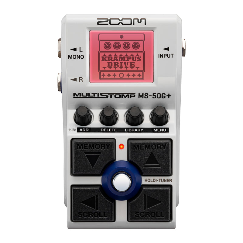 Zoom MS-50G+ Multistomp Pedal for Guitar