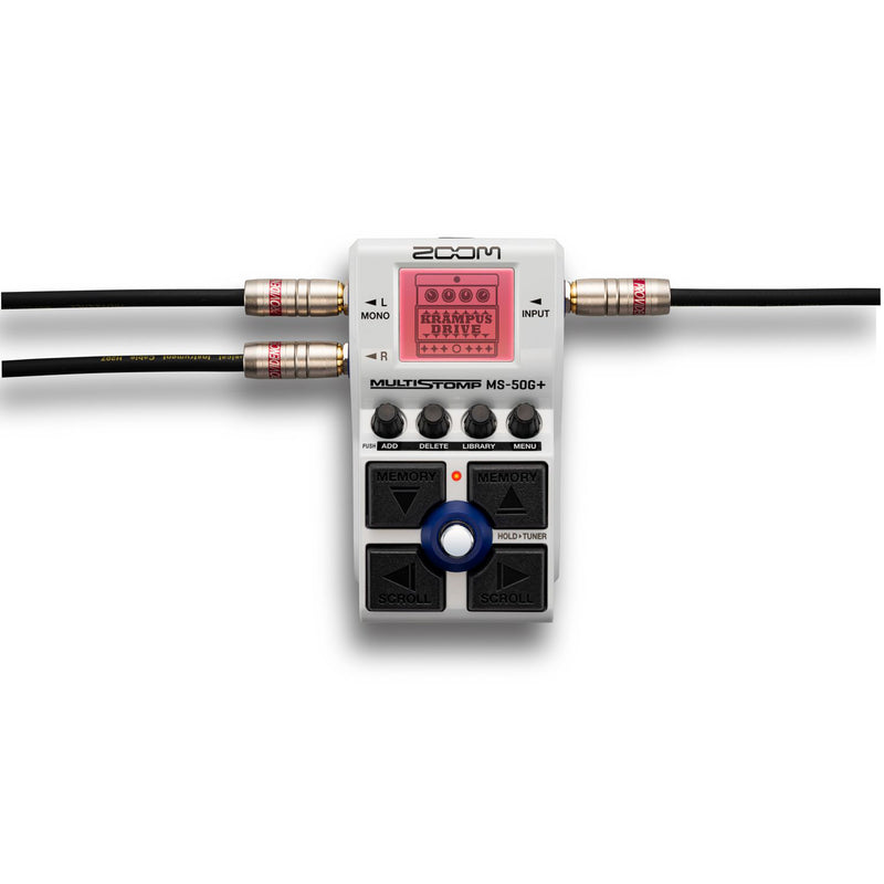 Zoom MS-50G+ Multistomp Pedal for Guitar