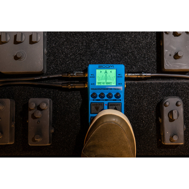 Zoom MS-70CDR+ MultiStomp Chorus-Reverb-Delay Effects Pedal