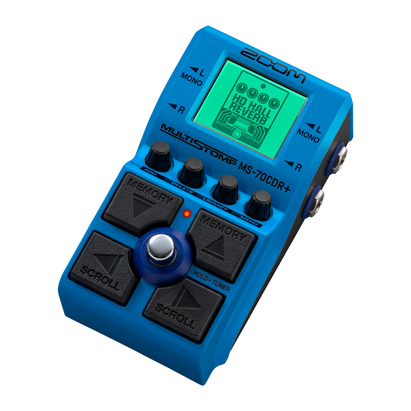 Zoom MS-70CDR+ MultiStomp Chorus-Reverb-Delay Effects Pedal
