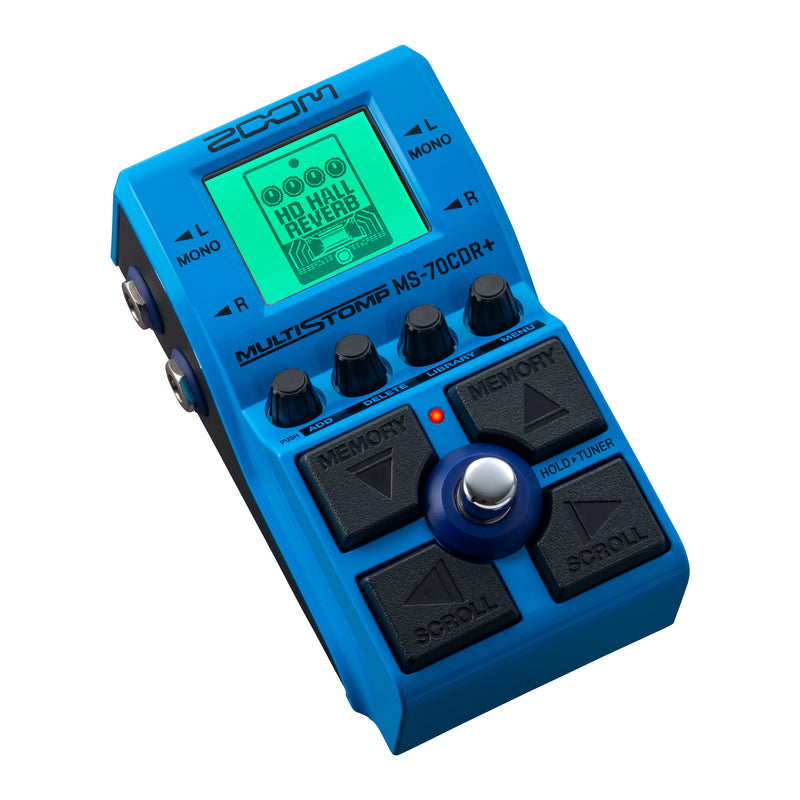 Zoom MS-70CDR+ MultiStomp Chorus-Reverb-Delay Effects Pedal