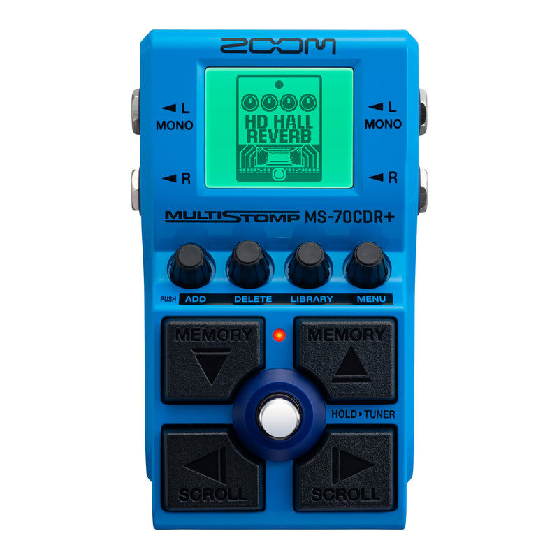 Zoom MS-70CDR+ MultiStomp Chorus-Reverb-Delay Effects Pedal