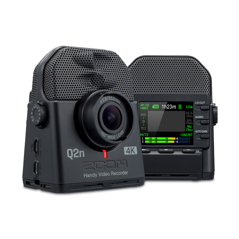 Zoom Q2n-4K Portable 4K Video Recorder with 24bit 96kHz Audio