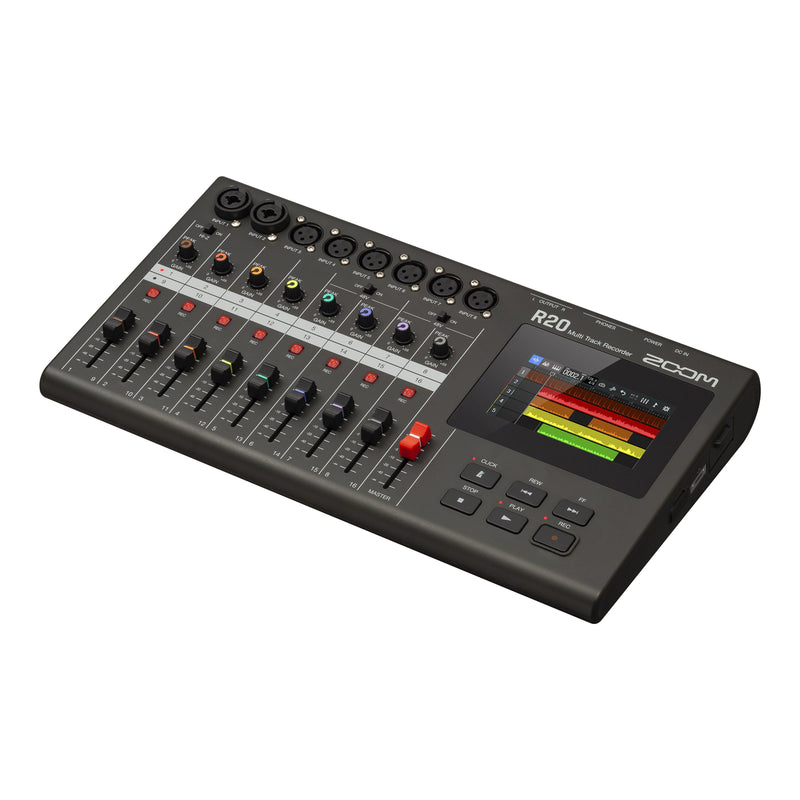 Zoom R20 Multi-Track Recorder with Touchscreen