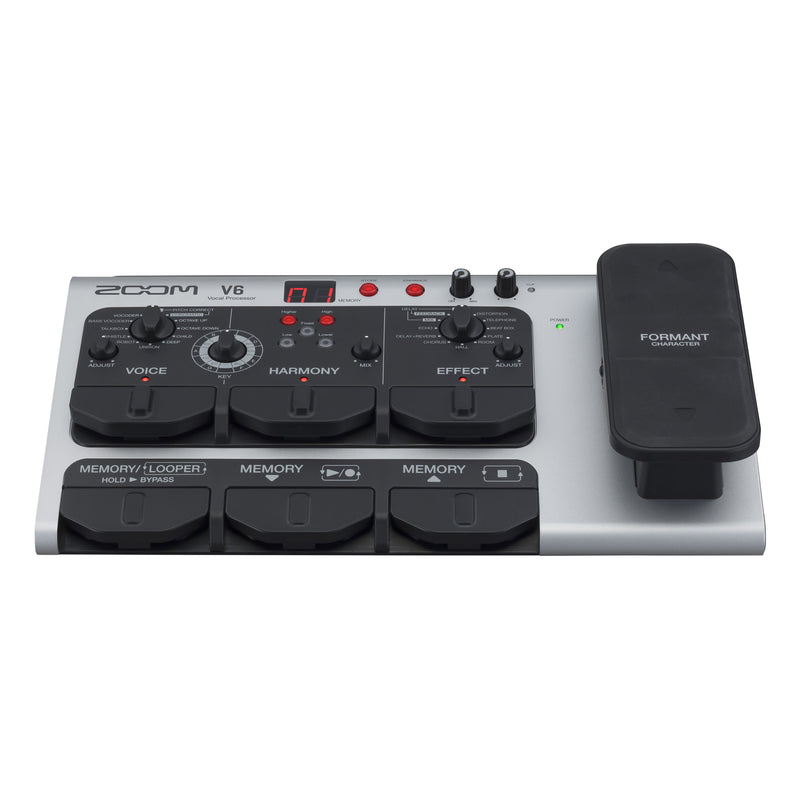 Zoom V6-SP Multi-Effects Vocal Processor Pedal