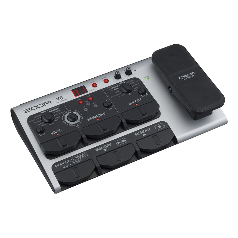 Zoom V6-SP Multi-Effects Vocal Processor Pedal