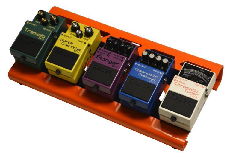 Gator Cases GPB-LAK-OR Small Alluminum Pedal Board w/Carry Bag - Orange