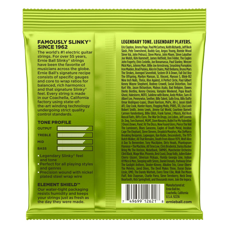 Ernie Ball Regular Slinky 7-String Nickel Wound Electric Guitar Strings 10-56