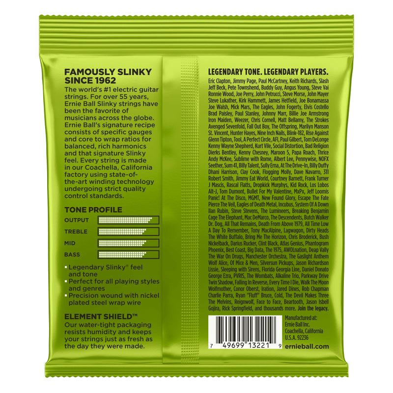 Ernie Ball Regular Slinky Nickel Wound Electric Guitar Strings 3 Pack 10-46