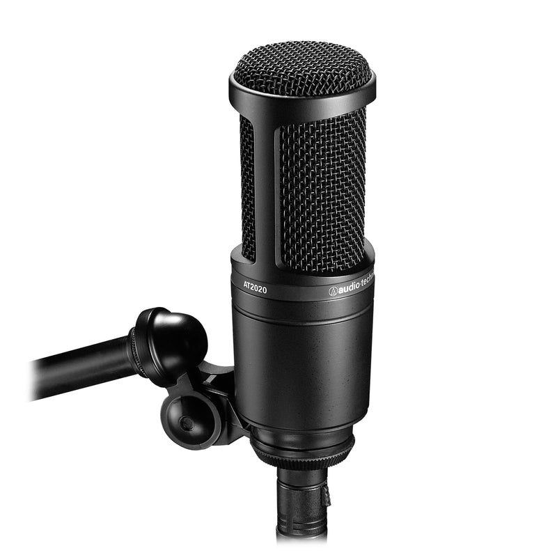 Audio Technica AT2020 Studio Condenser Recording Microphone