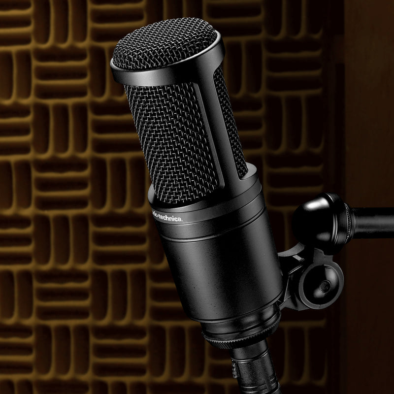 Audio Technica AT2020 Studio Condenser Recording Microphone