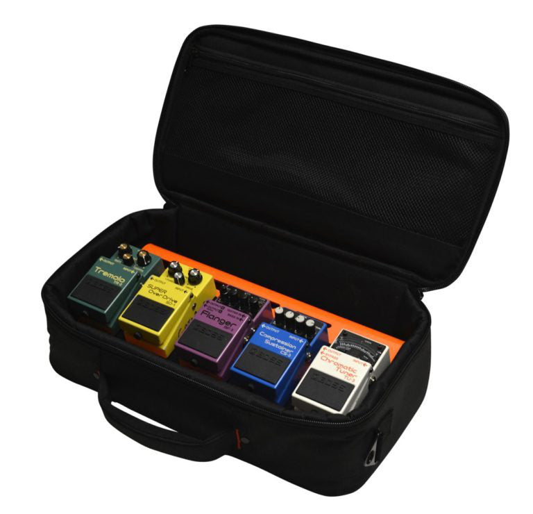 Gator Cases GPB-LAK-OR Small Alluminum Pedal Board w/Carry Bag - Orange