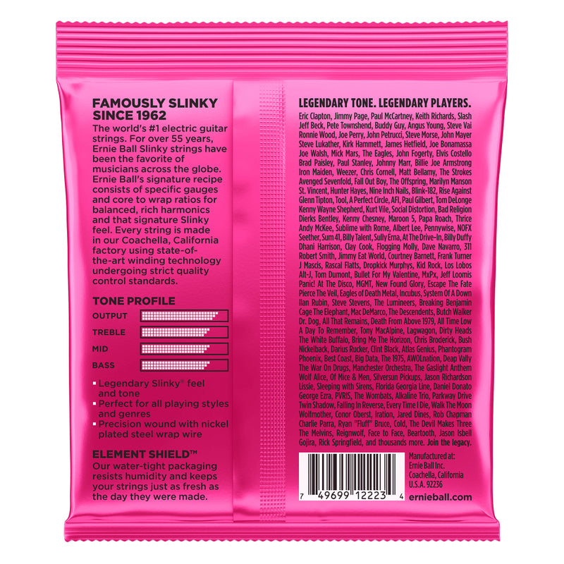 Ernie Ball Super Slinky Nickel Wound Electric Guitar Strings 9-42