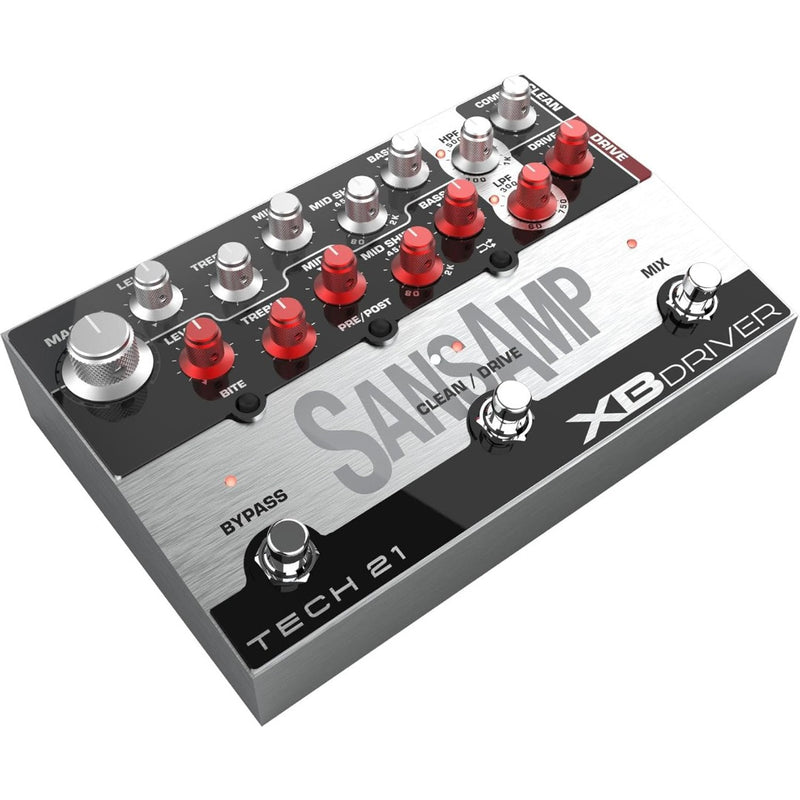 Tech 21 SansAmp XB Driver Overdrive Pedal
