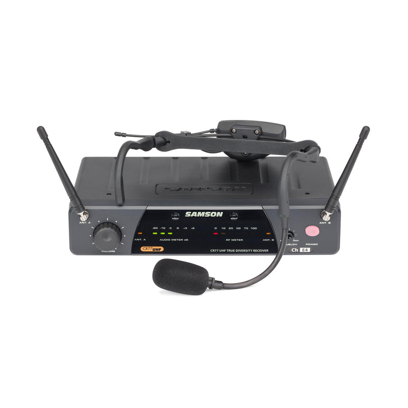 Samson Airline 77 Fitness Headset Wireless System with AH7, QE - K1