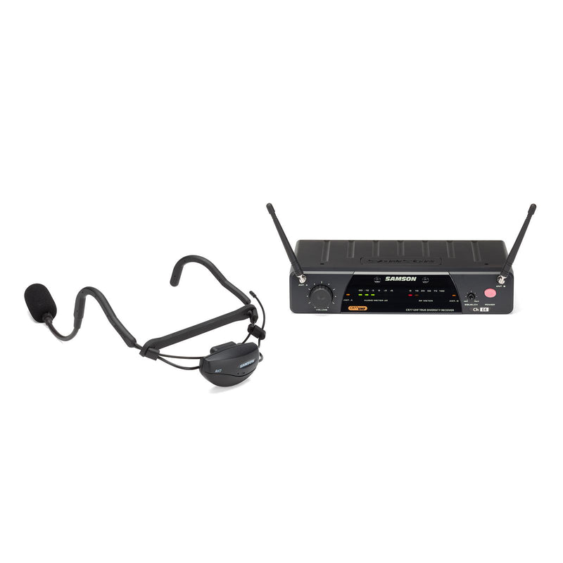 Samson Airline 77 Fitness Headset Wireless System with AH7, QE - K1