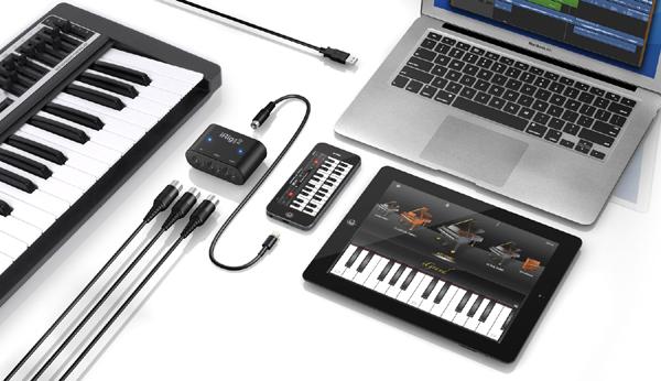 IK Multimedia iRig MIDI 2 MIDI Interface for IOS/Mac/PC - Used