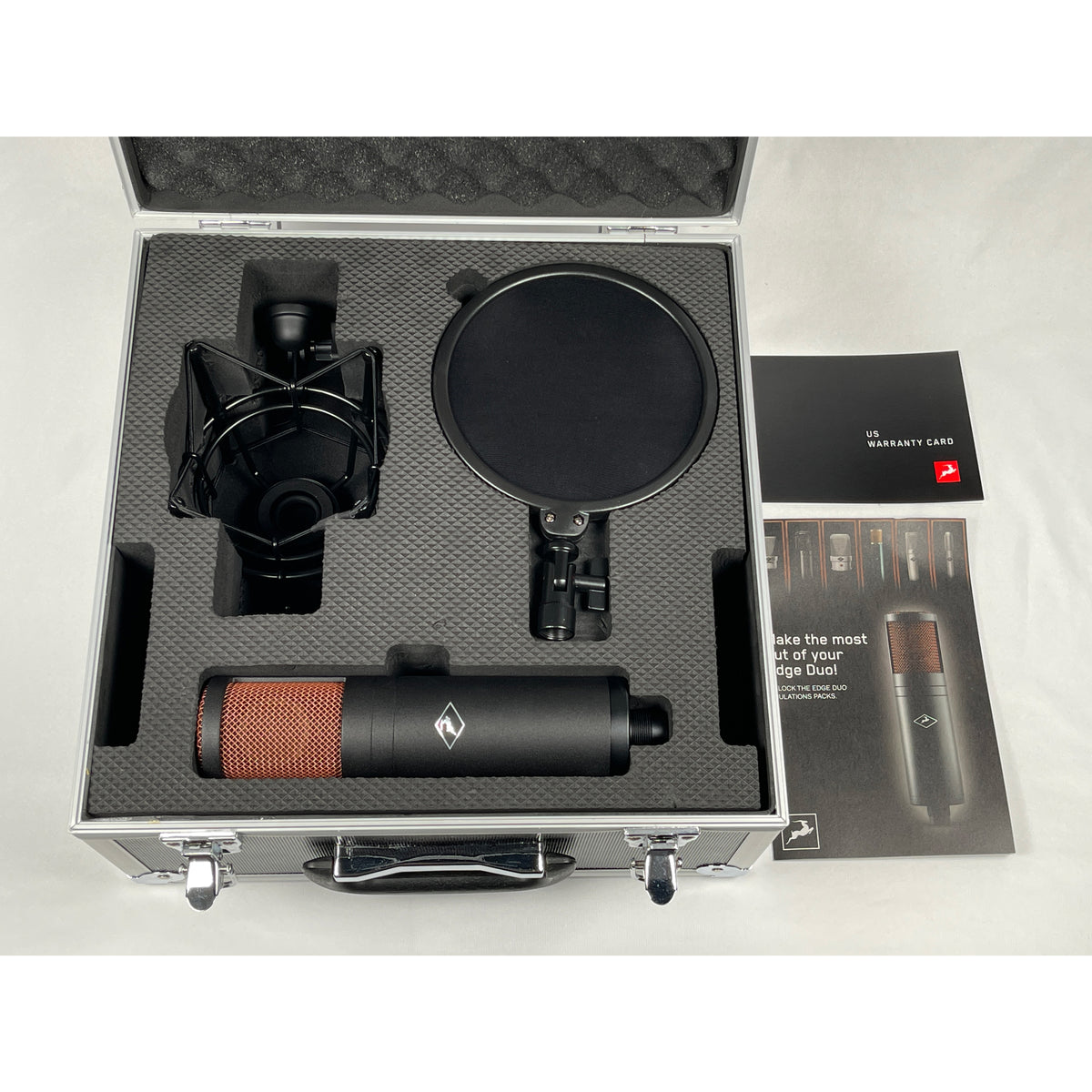 Antelope Audio Edge DUO Studio Condenser Modeling Microphone - Used ...