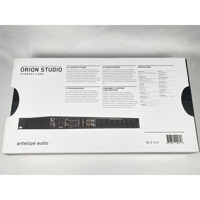 Antelope Audio Orion Studio Synergy Core Thunderbolt/USB Audio Interface  - B-Stock