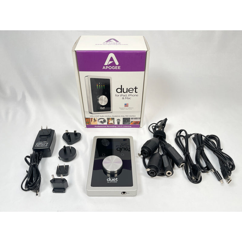 Apogee Duet 2 for iPad/iPhone/Mac/Windows USB Audio Interface - Used