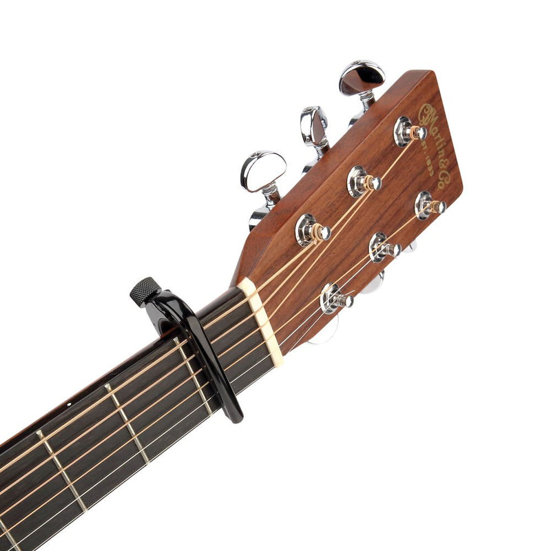 D'Addario NS Screw Guitar Capo - Black